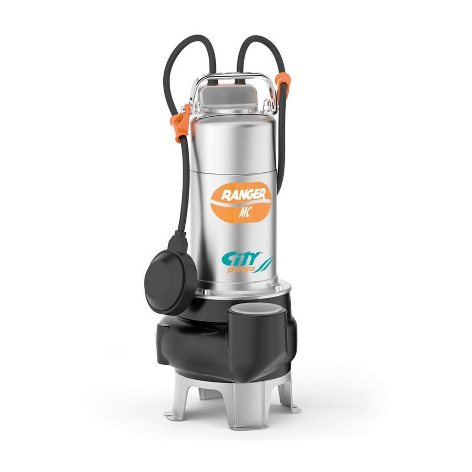 Потопяема помпа за фекални и отпадни води City Pumps Ranger MC12/50M ...