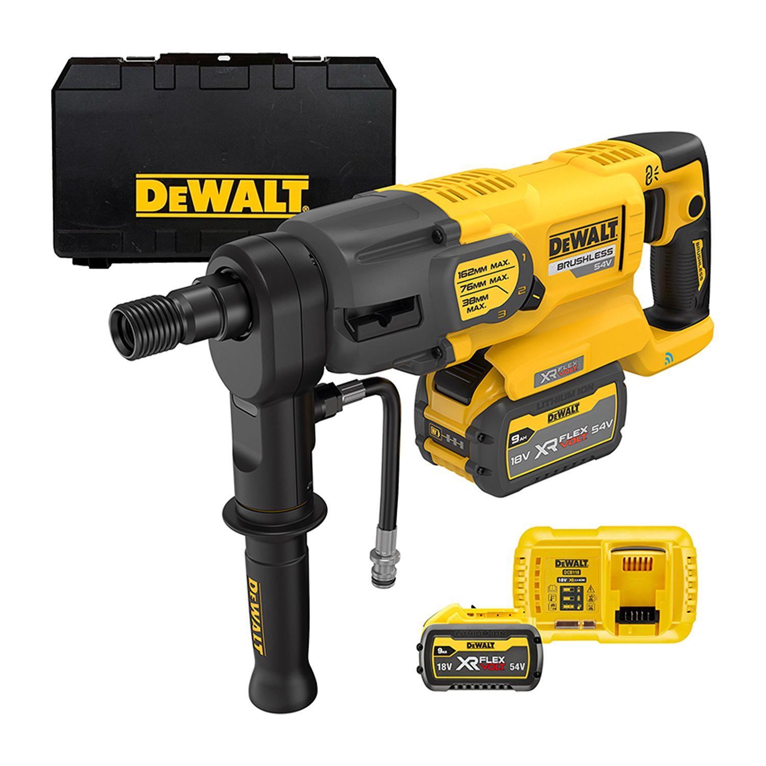 Акумулаторна диамантено-пробивна машина DeWALT DCD150X2 - 54 V