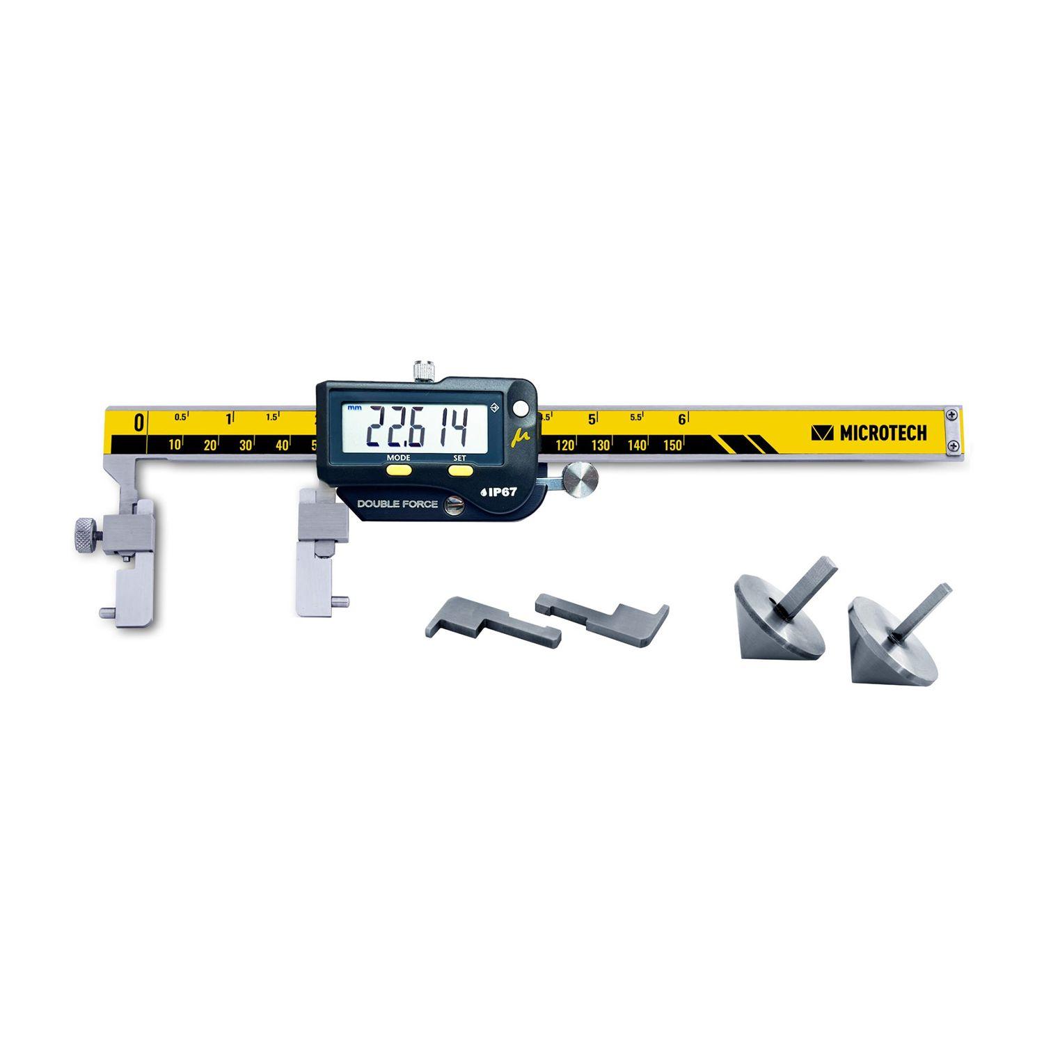 Дигитален шублер Microtech SwissMet Bi-FORCE – 300 мм, 0,001 мм