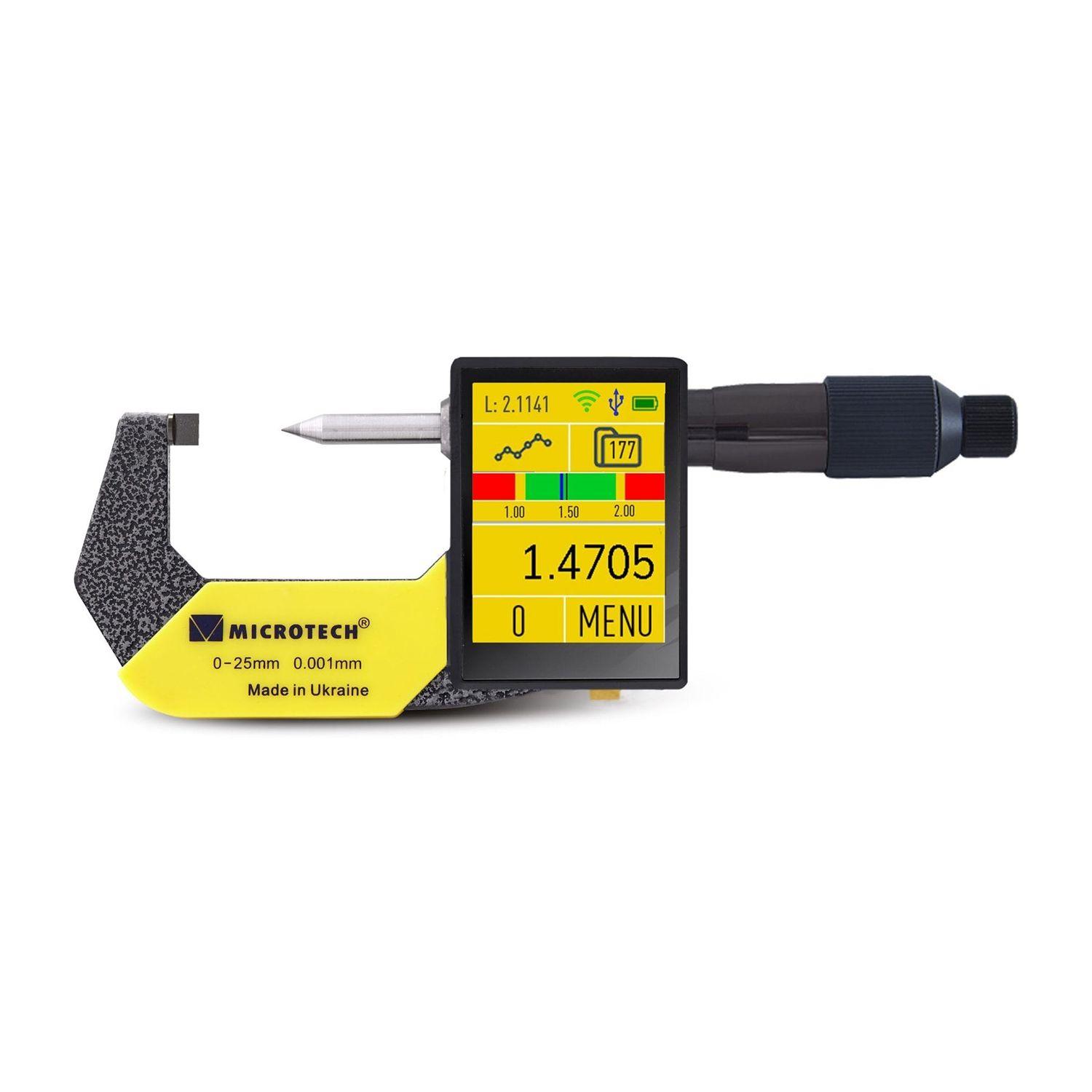 Микрометър за кабелни накрайници Microtech DataMet 0–20 мм | Arizona.bg