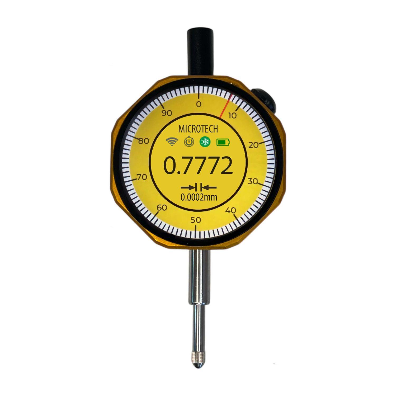 Дигитален индикаторен часовник Microtech DataMet IP65 – 0–50,8 мм, 0,0005 мм, ±5 μm