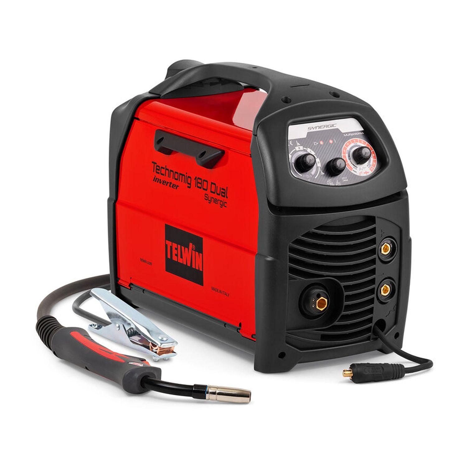 Инверторен телоподаващ апарат Telwin Technomig 180 Dual Synergic – 20-170 A