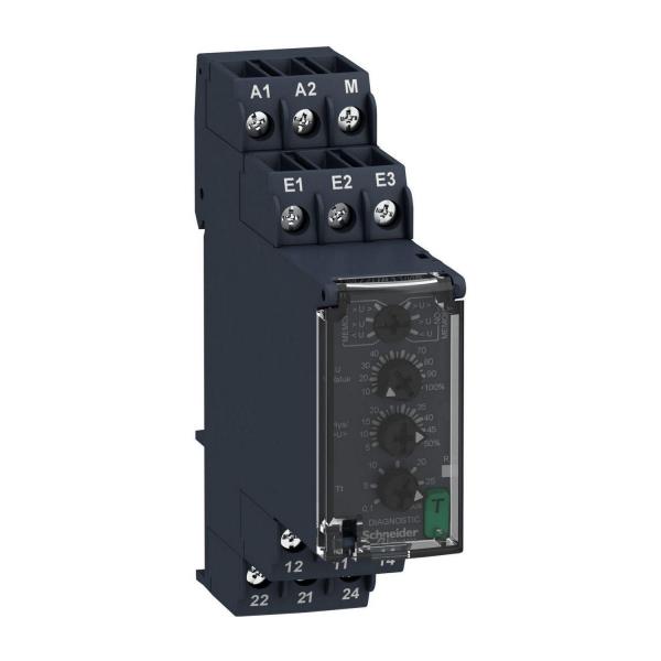 Реле за контрол на напрежение Schneider Harmony Control Relays RM22UA33MR, 15-500VAC/DC боб. 24-240VAC 2CO 8A