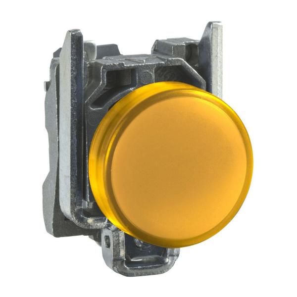 Оранжева LED сигнална лампа Schneider XB4BVM5, 230V