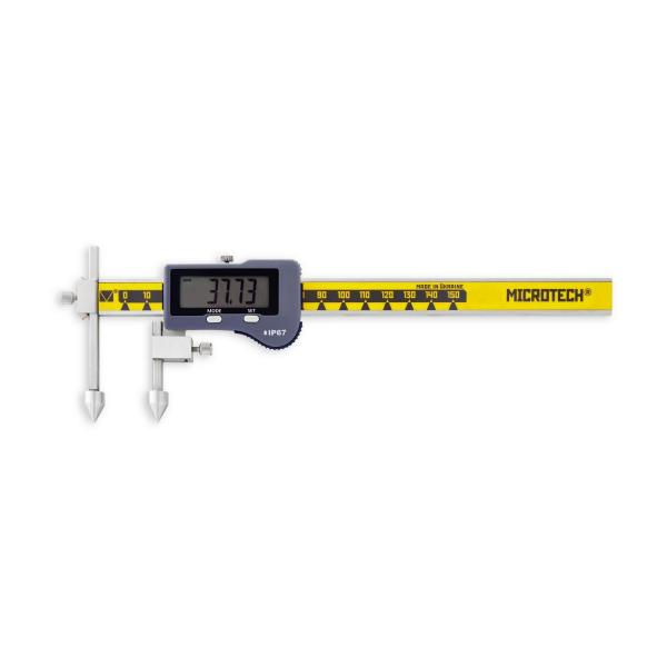 Дигитален шублер за измерване на център Microtech IP67, 141730303, 30-310 mm, 0.01 mm