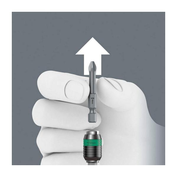Динамометрична отвертка с държач за битове Wera Kraftform Series 7400 - 1/4 inch, 0.90 - 1.50 Nm