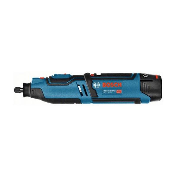 Акумулаторен прав шлайф Bosch GRO 12V-35 -12 V, 5000/35000 rpm, ф 0.8-3.2 mm
