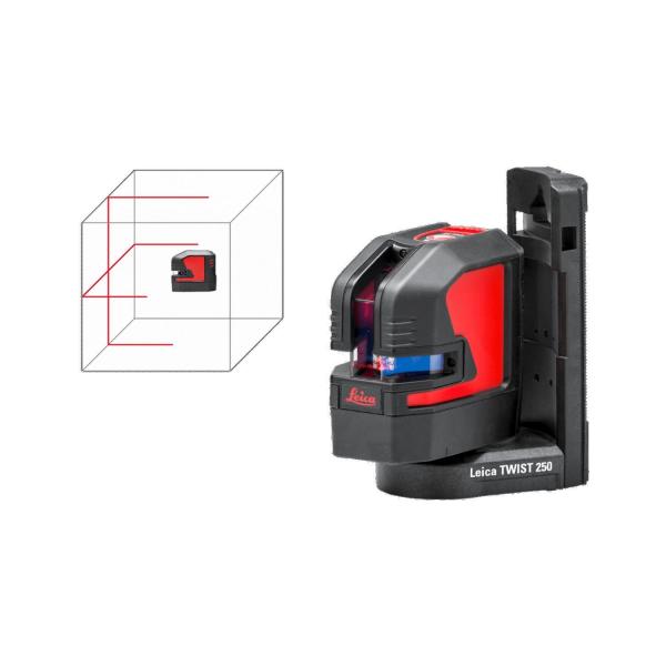 Лазерен нивелир Leica Lino L2s-1, 848435 - 25 m, ± 0.3 mm / m