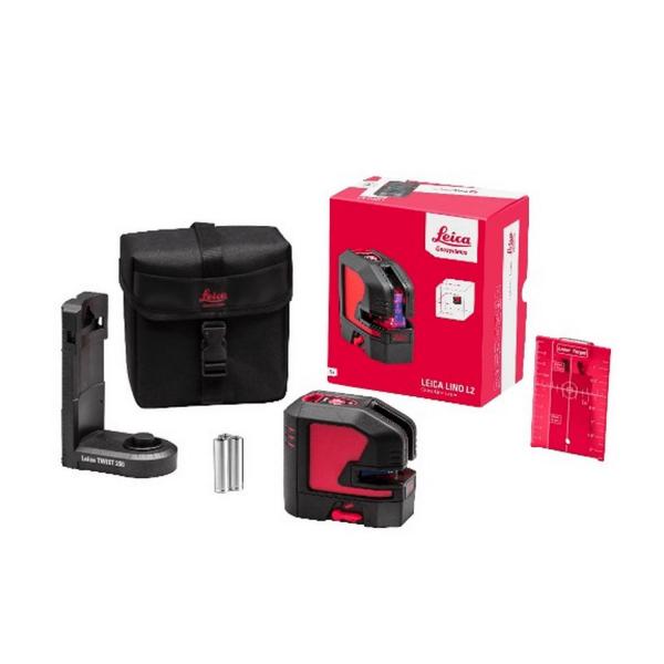Лазерен нивелир Leica Lino L2s-1, 848435 - 25 m, ± 0.3 mm / m