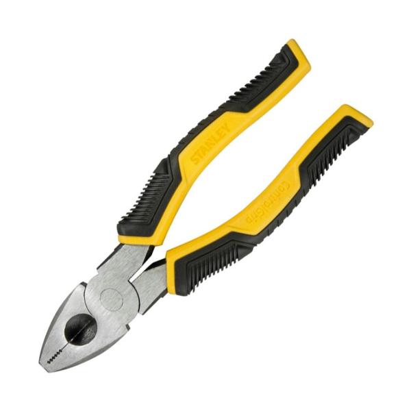 Комбинирани клещи с изолация Stanley - 180 mm, ф 2.2 mm 