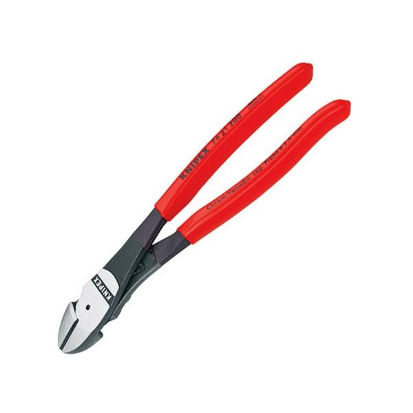 Извити клещи резачки с изолация Knipex 74 21 200 - 200 mm, ф 4.2 mm