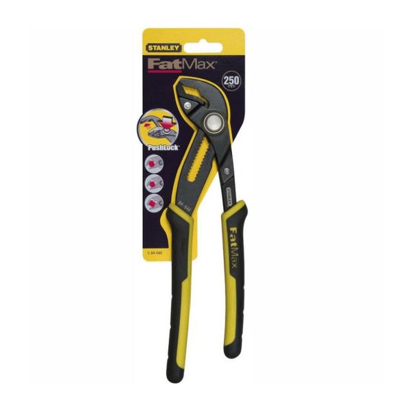 Водопроводни клещи с бутон за регулиране и изолация Stanley FatMax 10 - 262 mm, 2 3/8 inch
