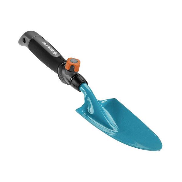 Градинска лопата за цветя с къса дръжка за прeсаждане Gardena - 8.5 cm