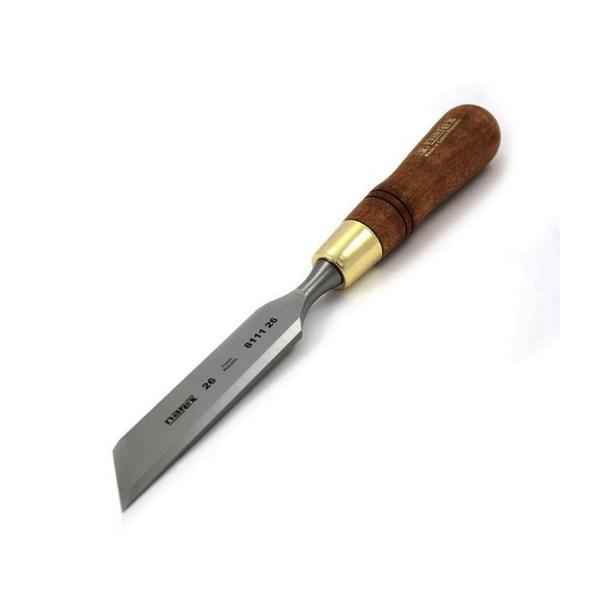 Скосено дърводелско длето с дървена дръжка, дясно Narex Bystrice 8111 Wood Line Plus - 26 mm, 138/283 mm, 30°