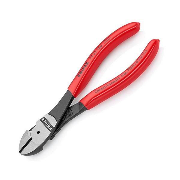Усилени клещи резачки с изолация Knipex 7401 160 - 160 mm, ф 3.4 mm