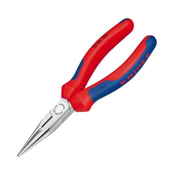 Телефонни островърхи прави клещи с изолация Knipex 2502 160 - 160 mm