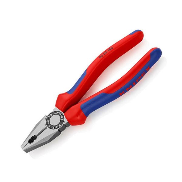 Комбинирани клещи с изолация Knipex 03 02 180 - 180 mm, ф 3.4 mm