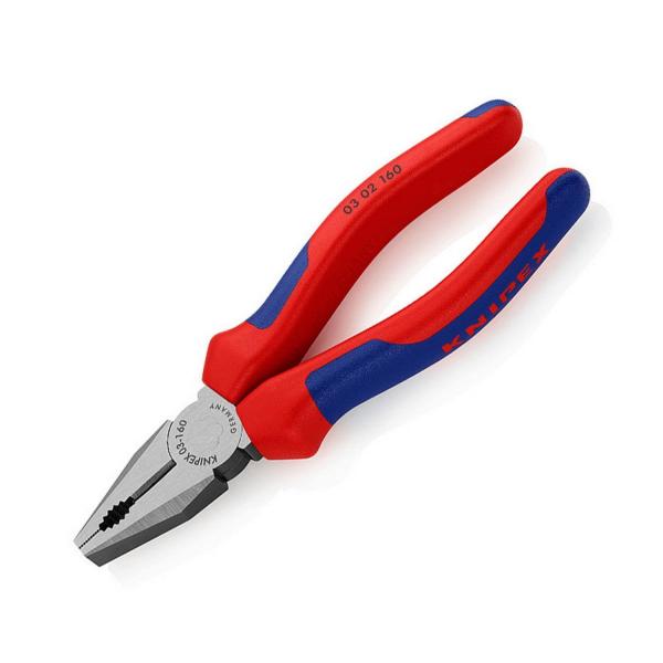 Комбинирани клещи с изолация Knipex 0302 160 - 160 mm, ф 3.1 mm