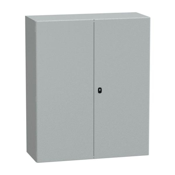 Метално табло за стенен монтаж без монтажна плоча с 2 врати Schneider S3D, NSYS3D121040D, IP66, 1200x1000x400 mm