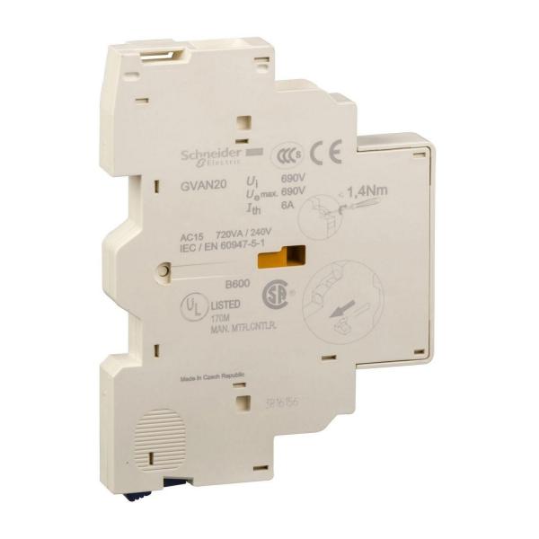 Помощен страничен контакт Schneider TeSys, 2NO