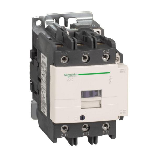 Контактор Schneider TeSys D, 3P, 3NO, 95A, 1NO+1NC, 24V AC