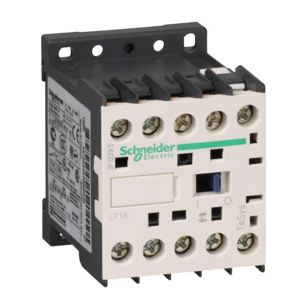 Контактор Schneider TeSys K, 3P, 9A, 1NC, 24V DC