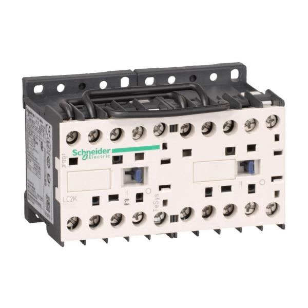 Реверсивен контактор Schneider TeSys K, 4P, 20A, 4NO, 220-230V AC