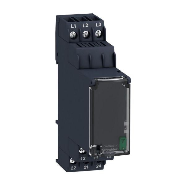 Реле фазово 3P Schneider Harmony Control Relays RM22, 183-528V AC 2CO 8A