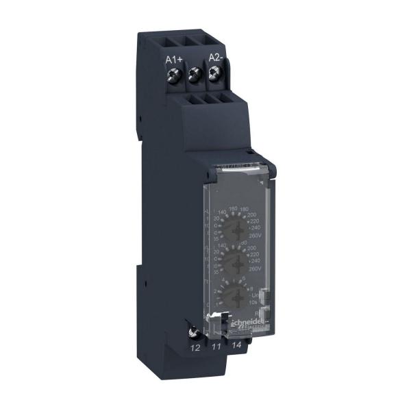 Реле за контрол на напрежение Schneider Harmony Control Relays RM17UBE16, 65-260V AC/DC 1CO 5A
