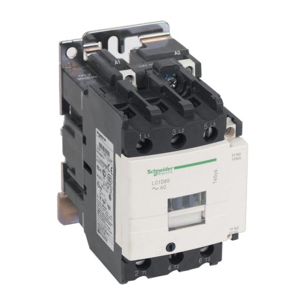Контактор Schneider TeSys D, 3P, 3NO, 65A, 1NO+1NC, 24V AC