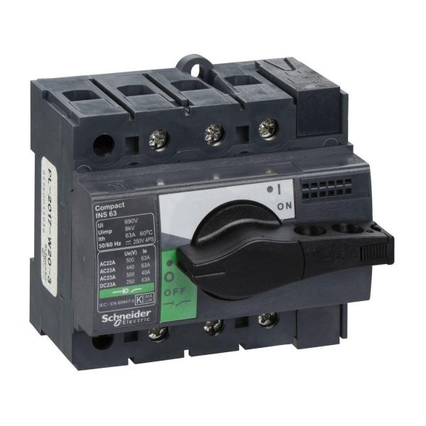 Товаров прекъсвач Schneider Compact INS63, 63A, 3P