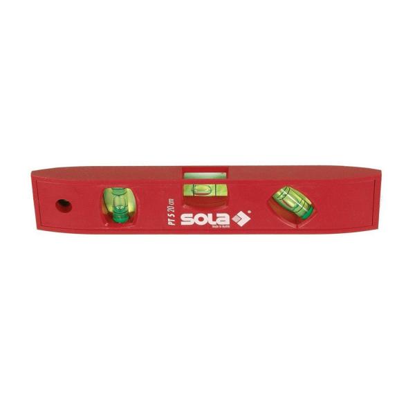 Пластмасов нивелир Sola PT 5, 01430201 - 200 mm, 1 mm/m