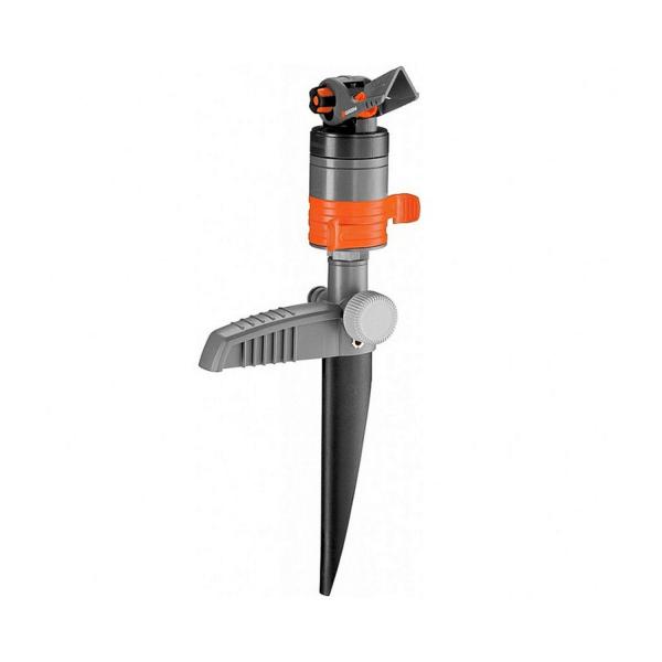 Разпръсквач за напояване кръгов секторен с шип Gardena Comfort Turbo Drive - 450 м2