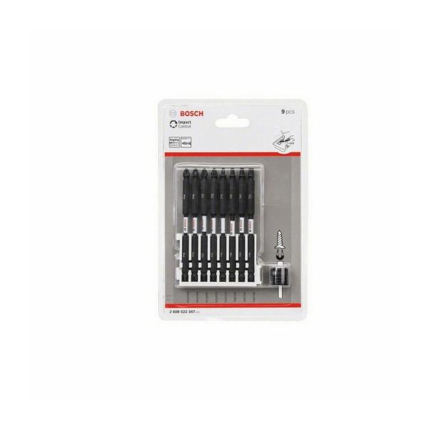 Комплект накрайници Bosch Impact Control Multi Construction PH/PZ/TX - 9 бр.