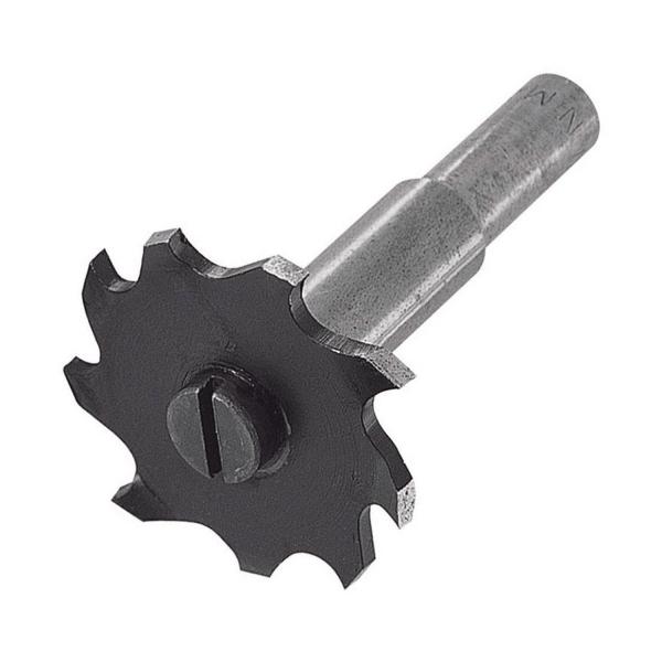 Фрезер за дърво профилен за нут Wolfcraft - ф 30х5 mm, ф 8 mm 