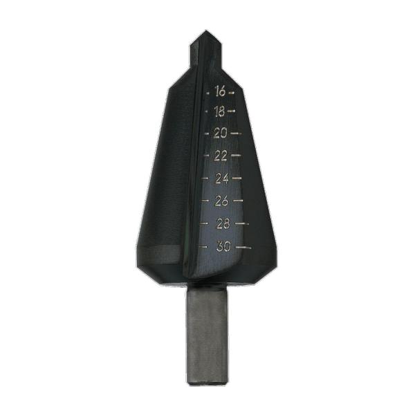 Стъпаловидно конусно свредло Keil 326160305 - 16-30.5х76 mm, 9 mm