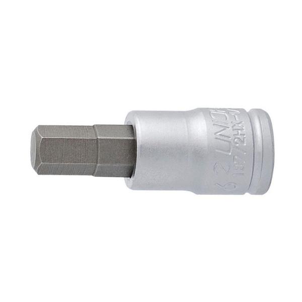 Вложка шестограм Unior 187/2 HX - 1/4 inch, 7 mm