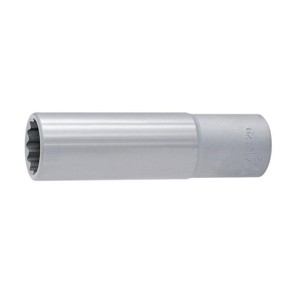 Удължена вложка 12-стенна Unior 190/1 L 12p - 1/2 inch, 21 mm