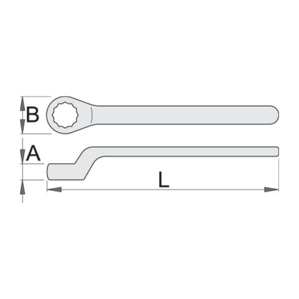 Ключ лула Unior 180/2 VDE DP - 1000 V, 16 mm