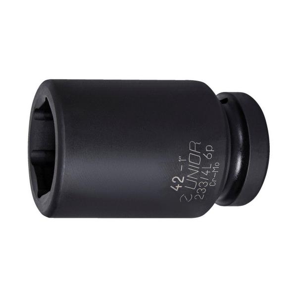 Ударна удължена вложка 6-стенна Unior 233/4L 6p - 1 inch, 80 mm