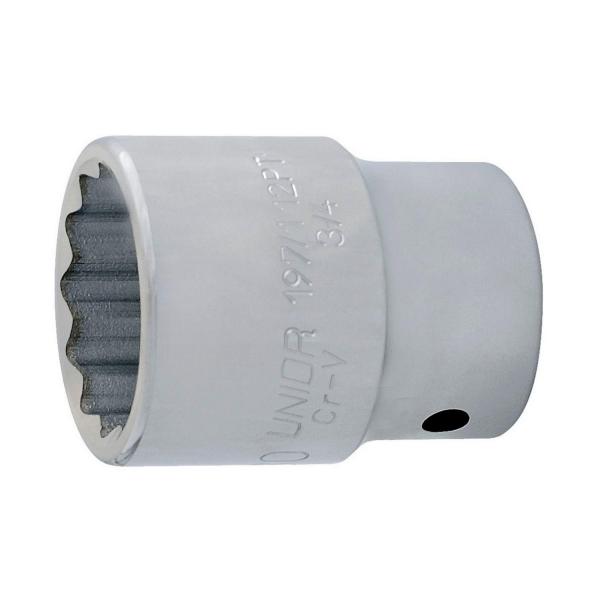 Вложка 12-стенна Unior 197/1 - 3/4 inch, 23 mm