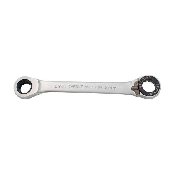 Ключ звезда с тресчотка Unior 170/2 -14x15 mm