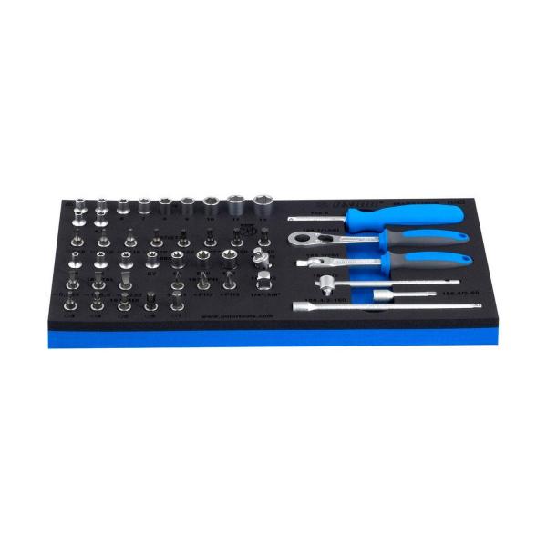 Комплект гедоре Unior 964/5 SOS - 1/4 inch, 45 бр.