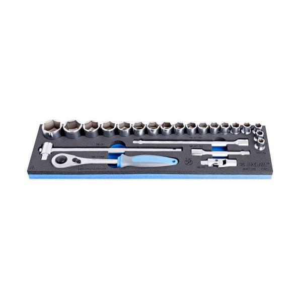 Комплект гедоре Unior 964 ECO 19 - 1/2 inch, 23 бр.