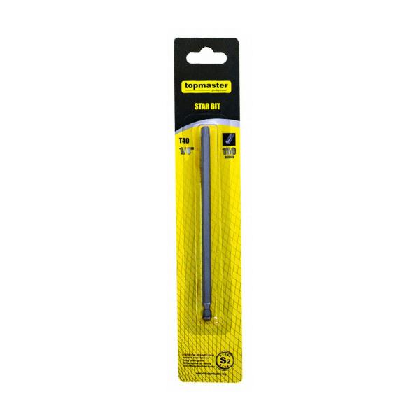 Накрайник бит TX Torx Topmaster - 1/4 inch, TX 10x150 mm
