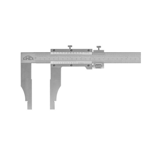 Шублер с финна настройка KINEX - 1500 mm, 125 mm, 0.05 mm + 1/128 inch