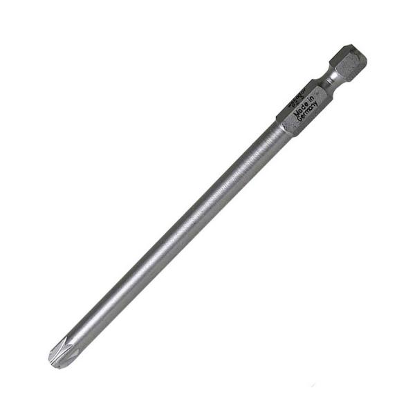 Накрайник бит PZ Pozidriv кръстат Wekador - PZ 3, 110 mm, 1/4 inch 