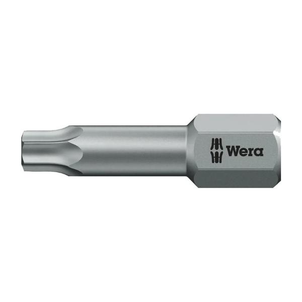 Накрайник бит TX Torx торсионен Wera 867/1 TZ - TX 6x25 mm, 1/4 inch 