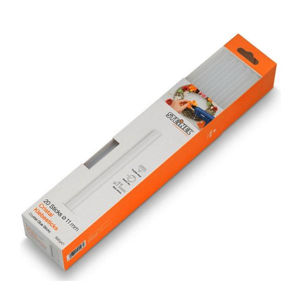 Патрон за топло лепене на стъкло Steinel Tools DIY Crystal - ф 11х250 mm, 20 бр.