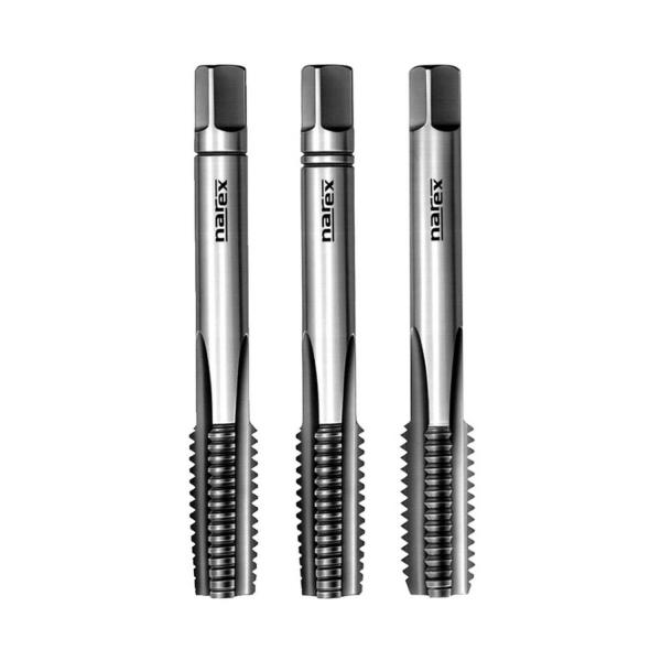 Комплект метчици за метрична резба Narex Bystrice - М8х1.25 mm, 1-ви, 2-ри, 3-ти